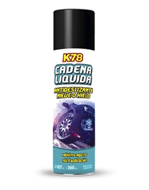 CADENA LIQUIDA ANTIDESLIZANTE NIEVE O HIELO K78 427 ML