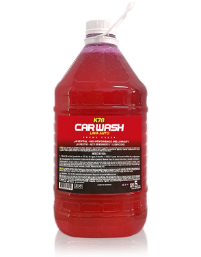 SHAMPOO LAVA AUTOS AROMA FRESA K78 CAR WASH | 5 LITROS