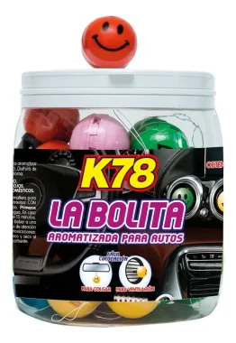 AROMATIZANTE PARA AUTO BOLITA K78