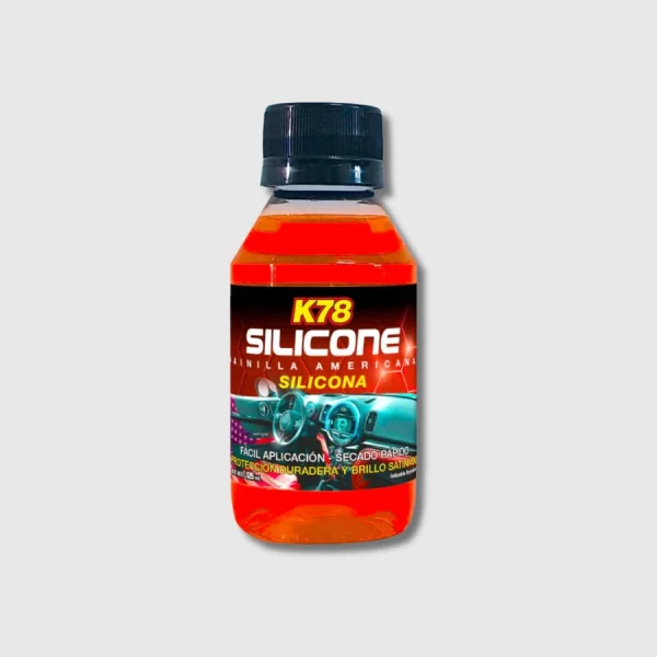 SILICONA TRADICIONAL BRILLO SATINADO K78 VAINILLA AMERICANA | 125CC