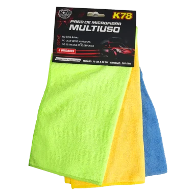 PACK DE 3 MICROFIBRAS MULTIUSO K78 30X30