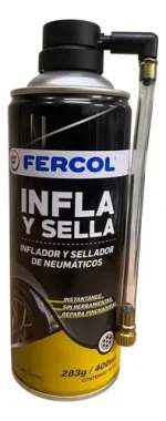 Inflador y Sellador de Neumáticos 400ml
