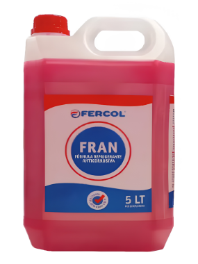 LIQUIDO REFRIGERANTE ROJO FERCOL FRAN LPU | 5 LITROS