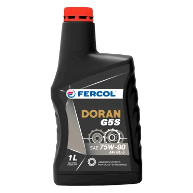 ACEITE DE TRANSMISION SINTETICO FERCOL G5S 75W90