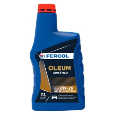 ACEITE DE MOTOR SINTETICO FERCOL OLEUM 0W20