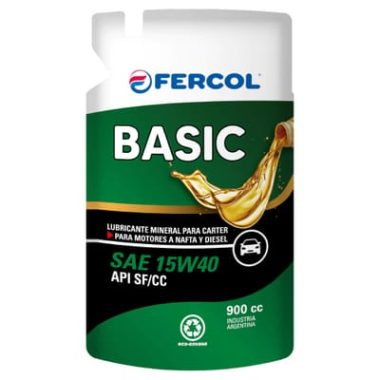 ACEITE DE MOTOR MINERAL FERCOL BASIC 15W40