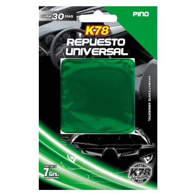 AROMATIZANTE AMBIENTAL K78 REPUESTO UNIVERSAL 7GR
